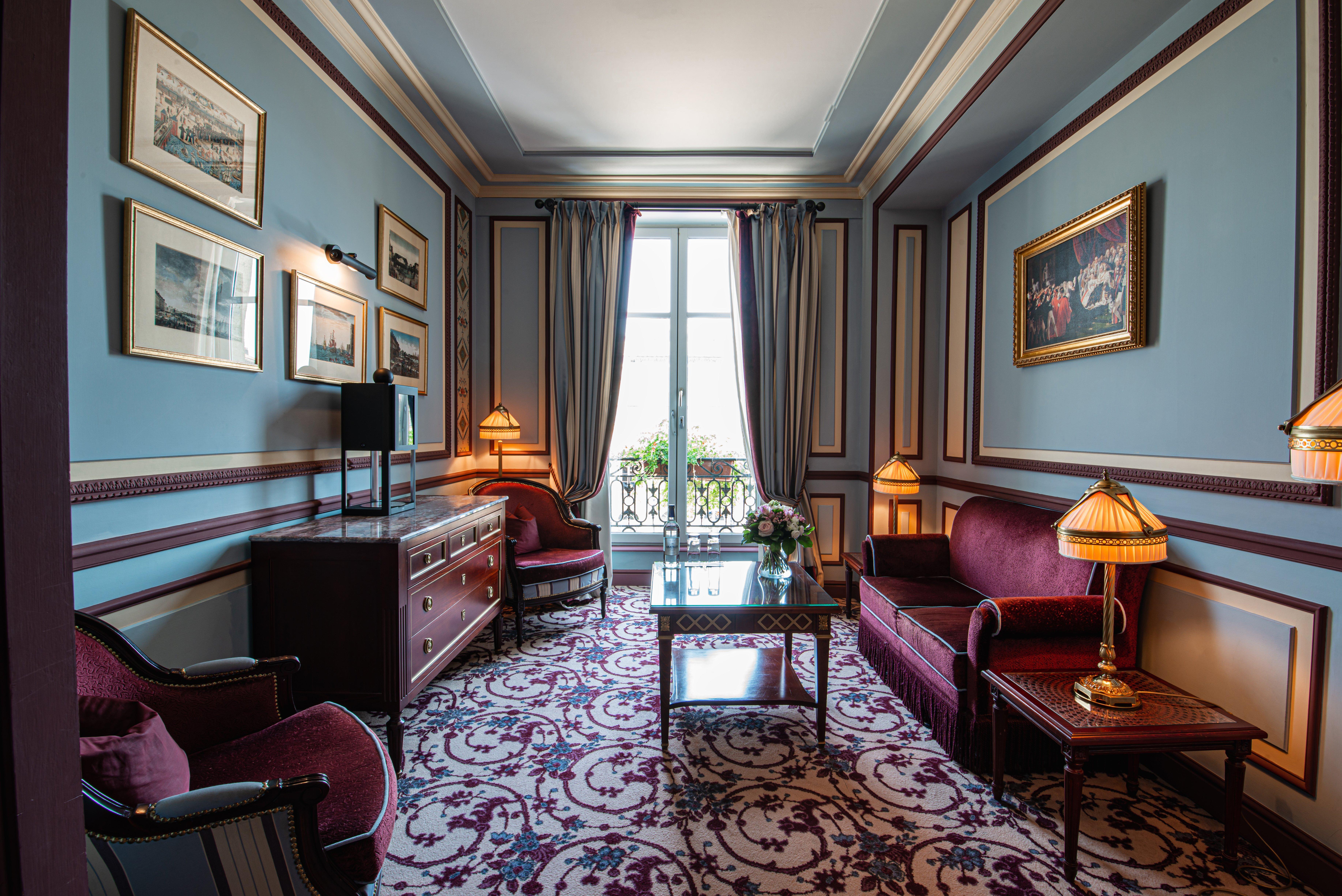 Intercontinental Bordeaux Le Grand Hotel By Ihg Exterior foto The Blue Room